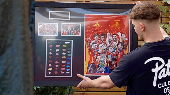 Spain Euro 2024 Winners Original Painting