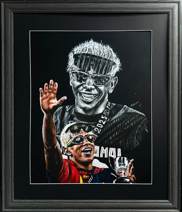 Lamine Yamal Original Painting