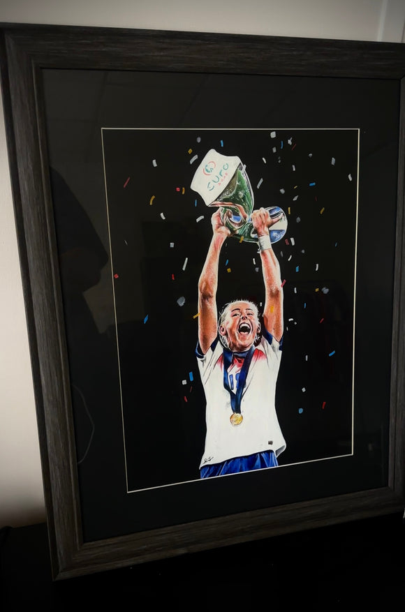 Chloe Kelly Original Painting