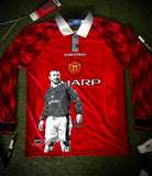 Eric Cantona Original Hand Painted Shirt