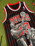 Michael Jordan Original Hand Painted Jersey