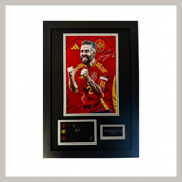 1/5 - Dani Carvajal Hand Signed Limited Edition Print