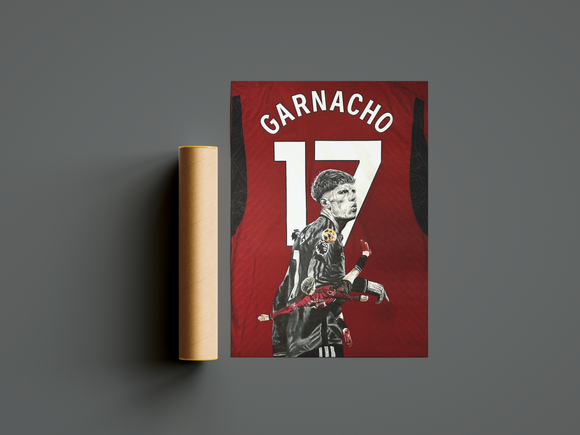 Garnacho Bicyle Original Print