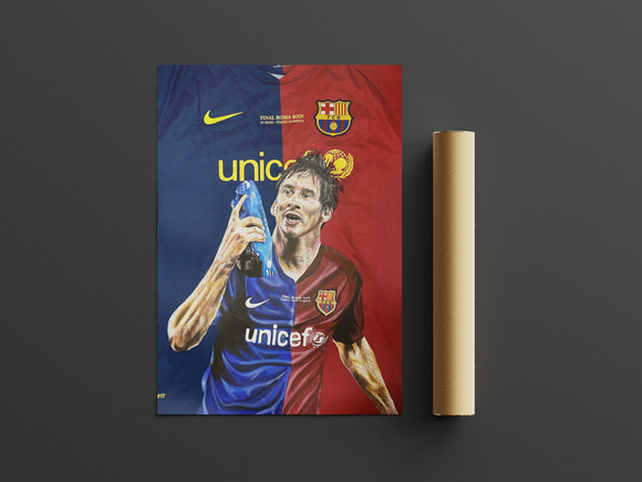Lionel Messi Original Print