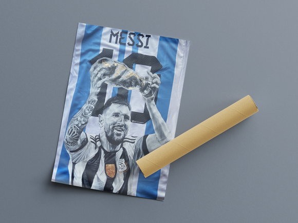 Leo Messi Custom Print (World Cup Winner 2022)