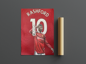 Marcus Rashford "Mentality" Original Print